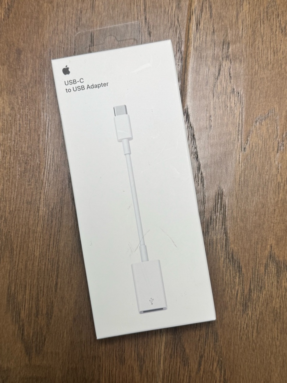 NEW! Apple USB-C to USB-A Adapter - White
